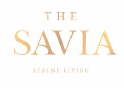 Trademark THE SAVIA SERENE LIVING + LUKISAN/LOGO