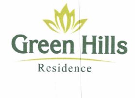 Trademark GREEN HILLS RESIDENCE + LOGO