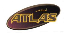 Trademark ATLAS + KARAKTER HURUF NON LATIN + LOGO