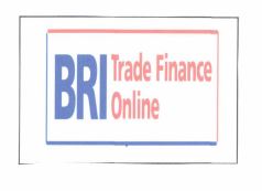 Trademark BRI TRADE FINANCE ONLINE + LOGO