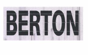 Trademark BERTON + LOGO