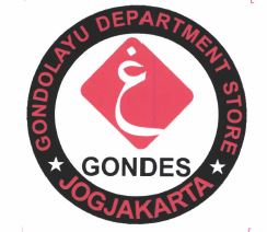 Trademark GONDES GONDOLAYU DEPARTMENT STORE JOGJAKARTA + KARAKTER HURUF NON LATIN + LOGO