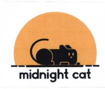 Trademark MIDNIGHT CAT + LUKISAN