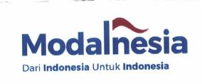 Trademark MODALNESIA DARI INDONESIA UNTUK INDONESIA + LOGO