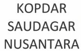 Trademark KOPDAR SAUDAGAR NUSANTARA