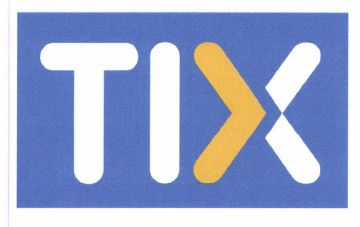 Trademark TIX + LOGO