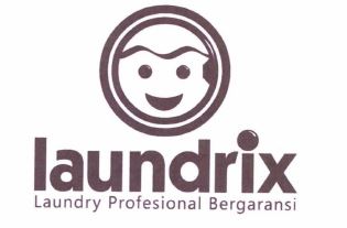 Trademark LAUNDRIX LAUNDRY PROFESIONAL BERGARANSI + LOGO