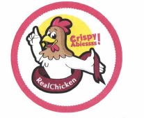 Trademark REALCHICKEN CRISPY ABIESSSS! + LOGO