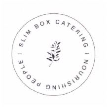 Trademark SLIM BOX CATERING, NOURISHING PEOPLE + LOGO