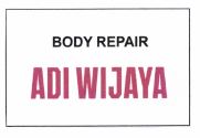 Trademark ADI WIJAYA BODY REPAIR