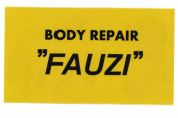 Trademark FAUZI BODY REPAIR