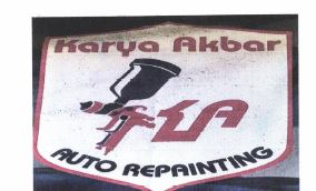 Trademark KARYA AKBAR AUTO REPAINTING + LOGO