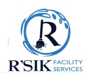 Trademark R R'SIK FACILITY SERVICES + LOGO SERVICES + LOGO