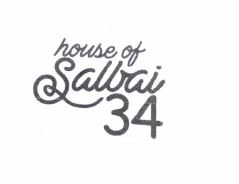 Trademark HOUSE OF SALBAI 34 + LOGO