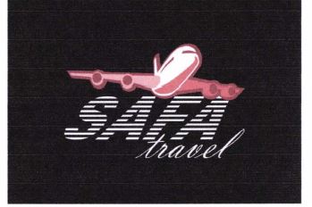 Trademark SAFA TRAVEL + LOGO