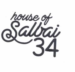 Trademark HOUSE OF SALBAI 34 + LOGO