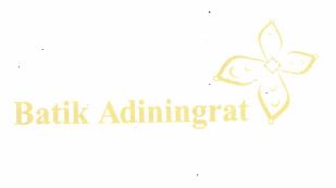 Trademark ADININGRAT