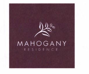 Trademark Mahogany Residence + Logo