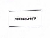 Trademark ITECH RESEARCH CENTER