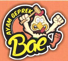 Trademark Ayam Geprek Bae + Logo