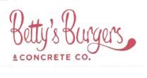 Trademark BETTY'S BURGERS & CONCRETE CO