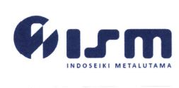 Trademark ISM INDOSEIKI METALUTAMA + logo