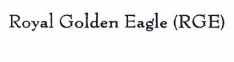 Trademark ROYAL GOLDEN EAGLE (RGE)