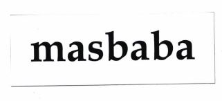 Trademark Masbaba