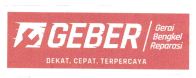 Trademark GEBER Gerai Bengkel Reparasi DEKAT, CEPAT, TERPERCAYA + LOGO