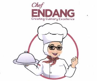 Trademark Chef Endang Creating Culinary Excellence + Logo