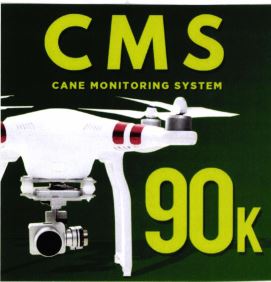 Trademark CMS 90K - CANE MONITORING SYSTEM + Lukisan/Logo