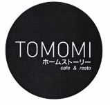 Trademark TOMOMI & JAPANESE CHARACTER LOGO cafe & resto