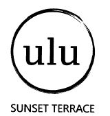 Trademark ULU SUNSET TERRACE + LOGO