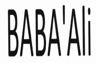 Trademark BABA'Ali