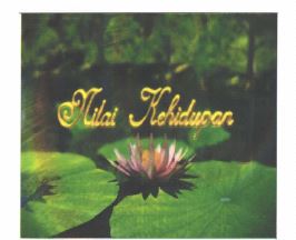 Trademark NILAI KEHIDUPAN + LUKISAN