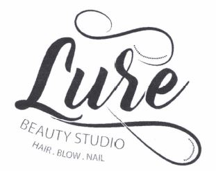 Trademark Lure Beauty Studio Hair, Blow, Nail dan LOGO