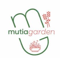 Trademark Mutiagarden dan logo + lukisan