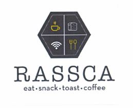 Trademark RASSCA, eat.snack.toast.coffee + Logo