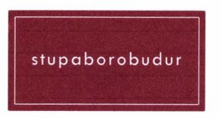 Trademark STUPABOROBUDUR