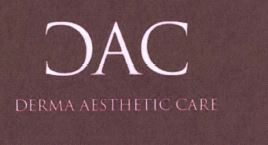 Trademark DAC Derma Aesthetic Care + Logo