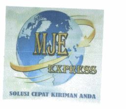 Trademark MJE EXPRESS SOLUSI CEPAT KIRIMAN ANDA + LOGO