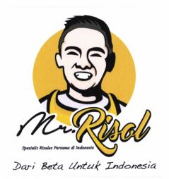 Trademark Mr. Risol Dari Beta Untuk Indonesia. + Logo