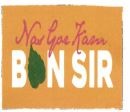 Trademark NAS GOR KAM BONSIR+LOGO