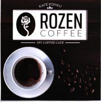 Trademark ROZEN Coffee - Kafe Kopiku - My Coffee Cafe + Lukisan/Logo