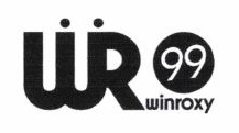 Trademark Logo WR 99 winroxy &Gambar