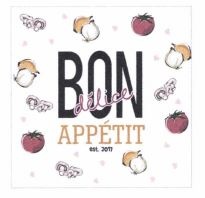 Trademark BON APPÉTIT DÉLICE EST. 2017 DAN LUKISAN