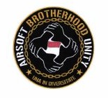 Trademark AIRSOFT BROTHERHOOD UNITY UNA IN DIVERSITATE + LOGO