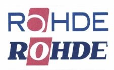 Trademark ROHDE + Logo