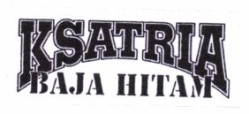 Trademark KSATRIA BAJA HITAM