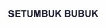 Trademark SETUMBUK BUBUK